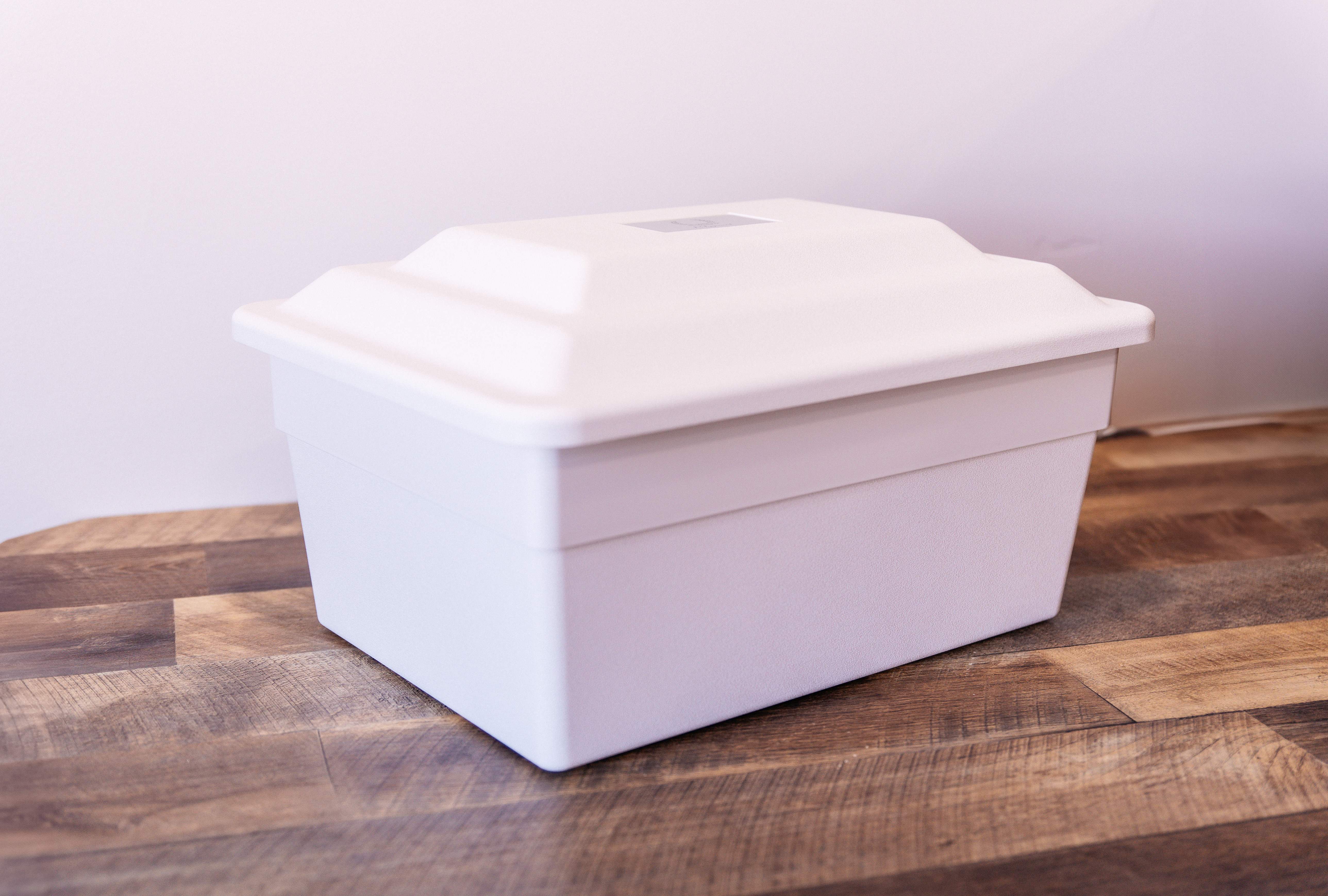 The Olympia Horizontal vault in lightweight high-density polystyrene